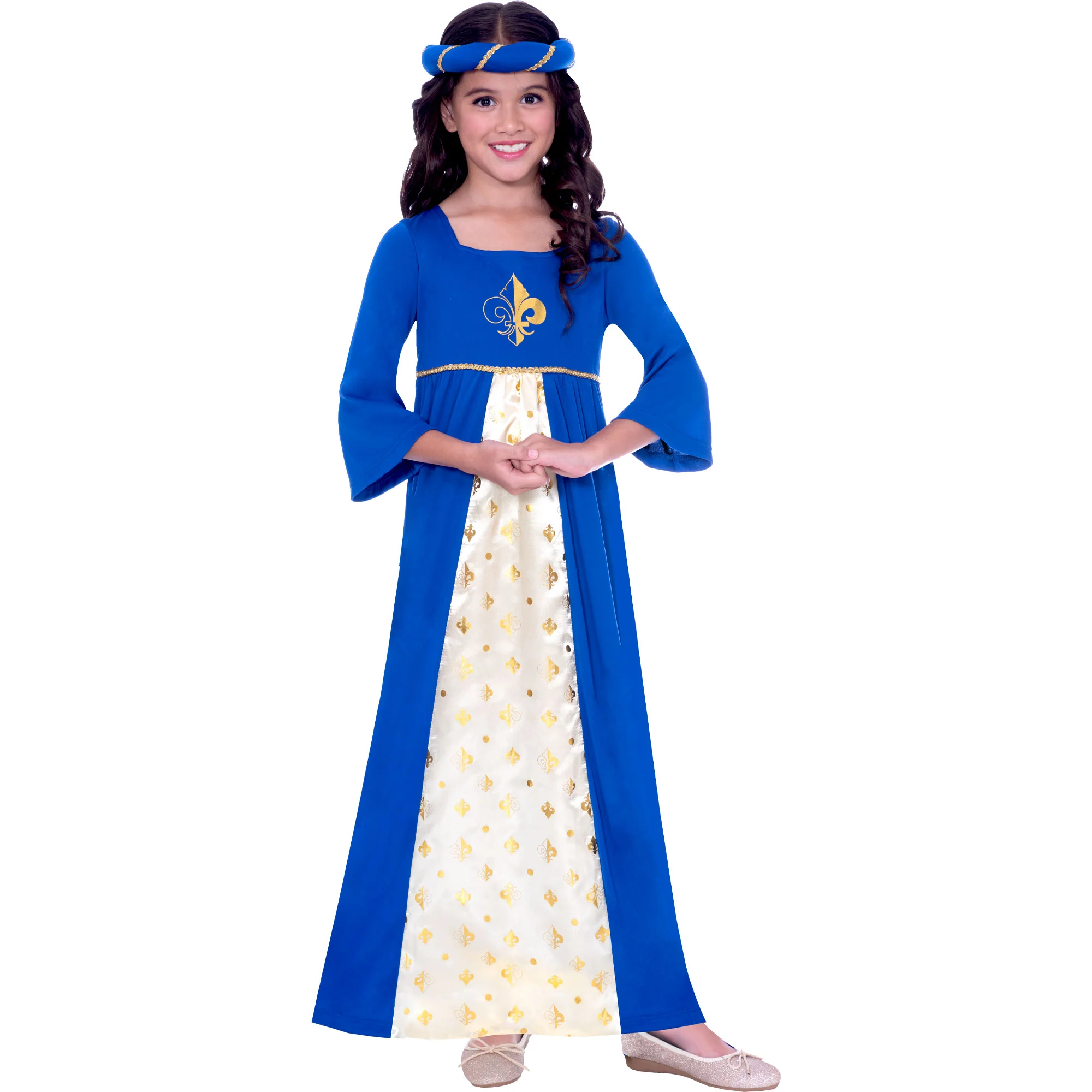 Tudor Princess Blue Girls Book Week Costume 8-10 Years