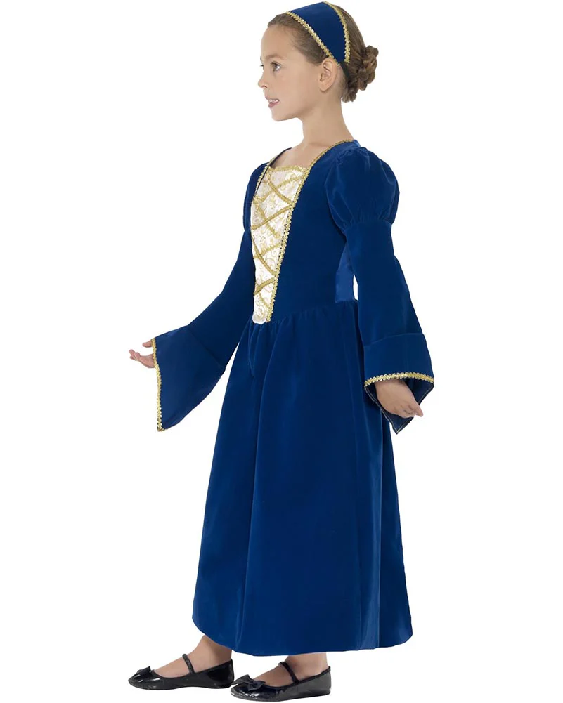 Tudor Princess Girls Costume - Image 3