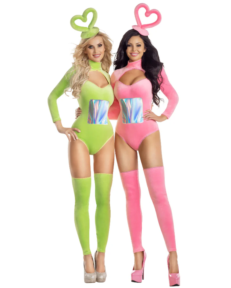 TV Baby Pink Womens Costume - Image 3