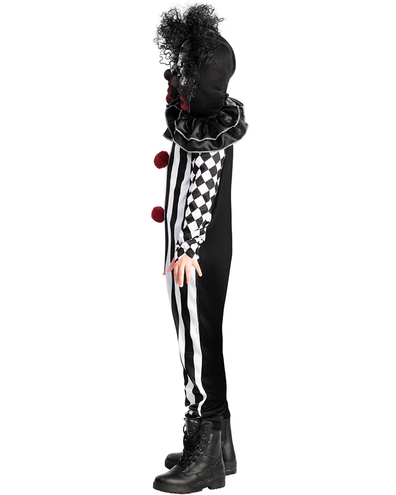 Two Headed Clown Kids Costume - Image 2