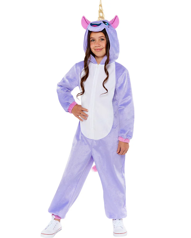 Unicorn Onesie Kids Costume - Image 4