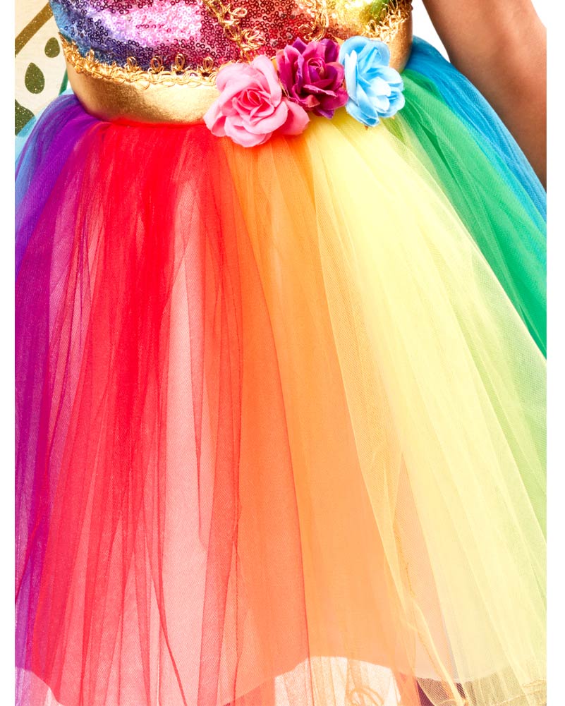 Unicorn Rainbow Tutu Girls Costume - Image 4