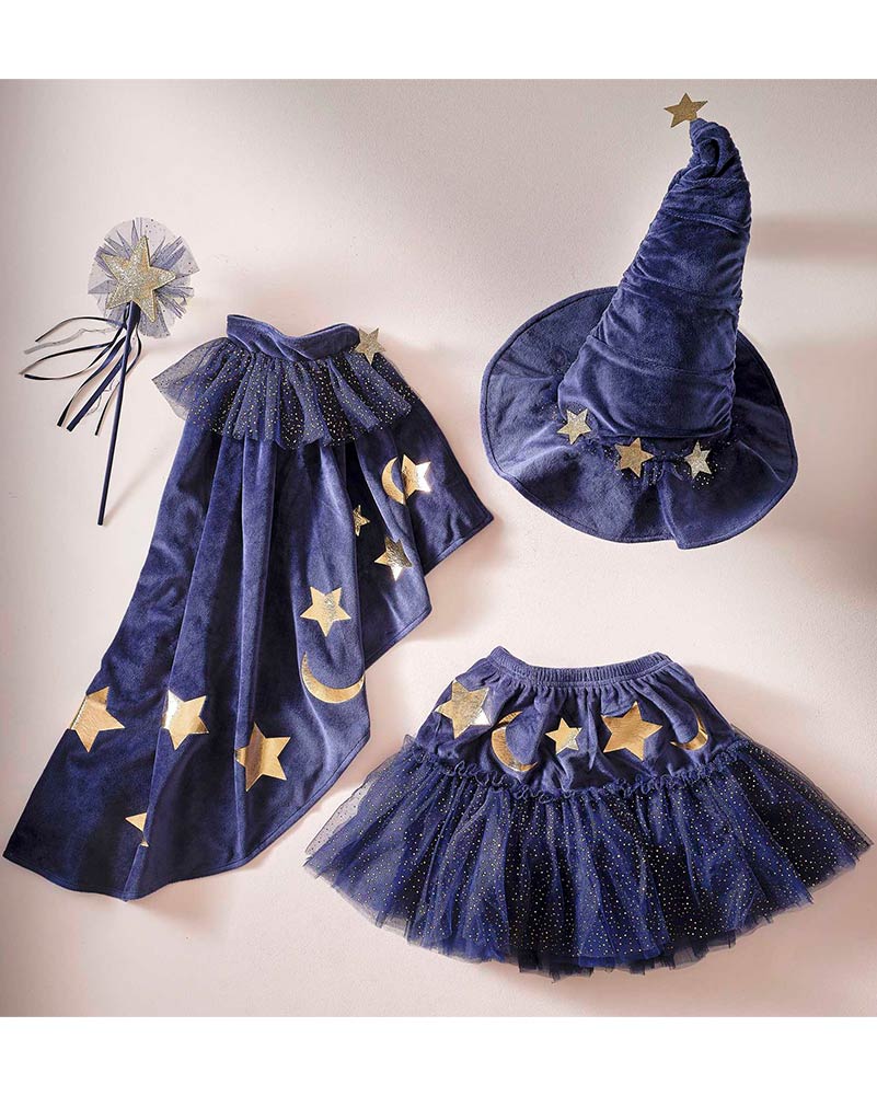 Velvet Sparkle Navy Wizard Tutu Kids 3-5 Years - Image 4