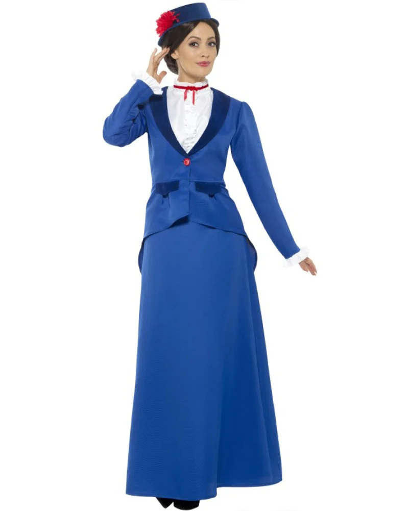 Victorian Nanny Womens Plus Size Book Week Costume