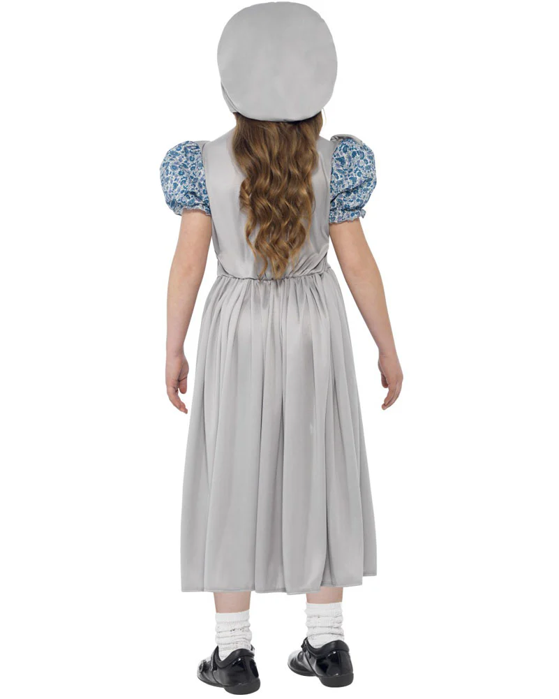 Victorian School Girls Costume - Image 3