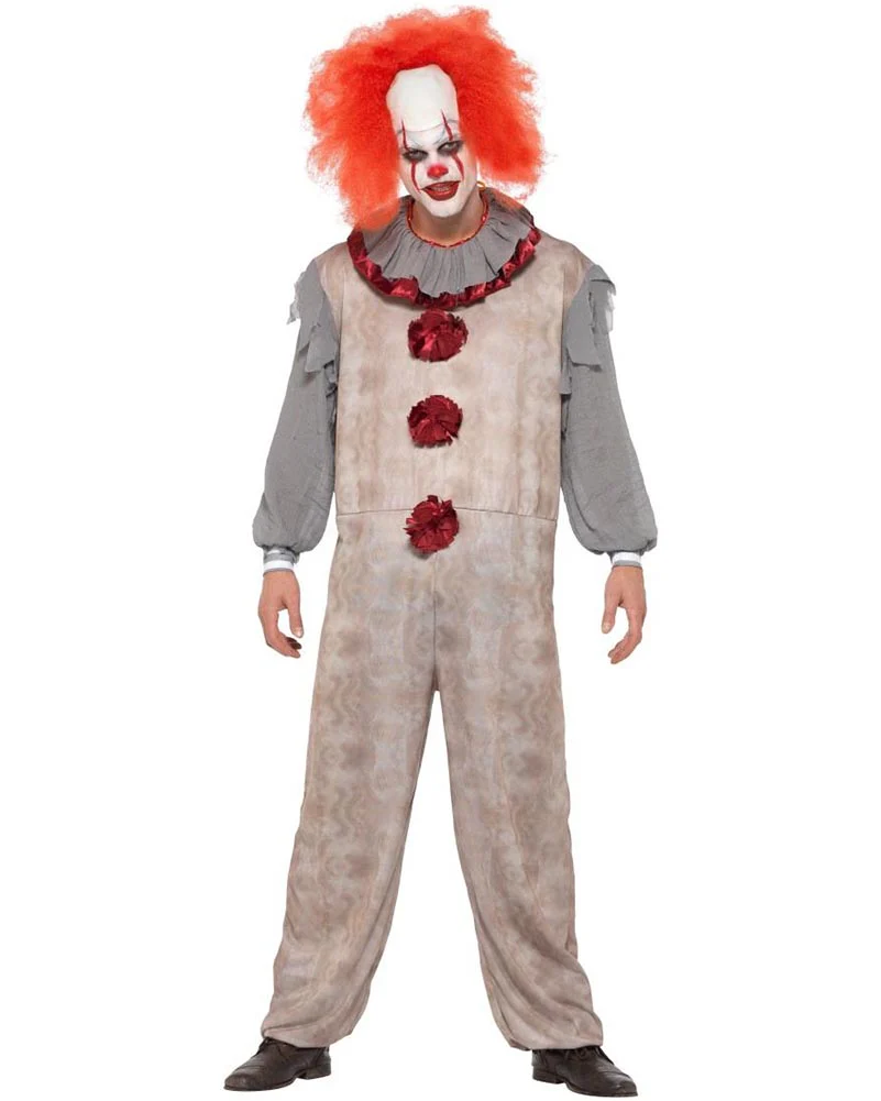 Vintage Clown Mens Costume - Image 3