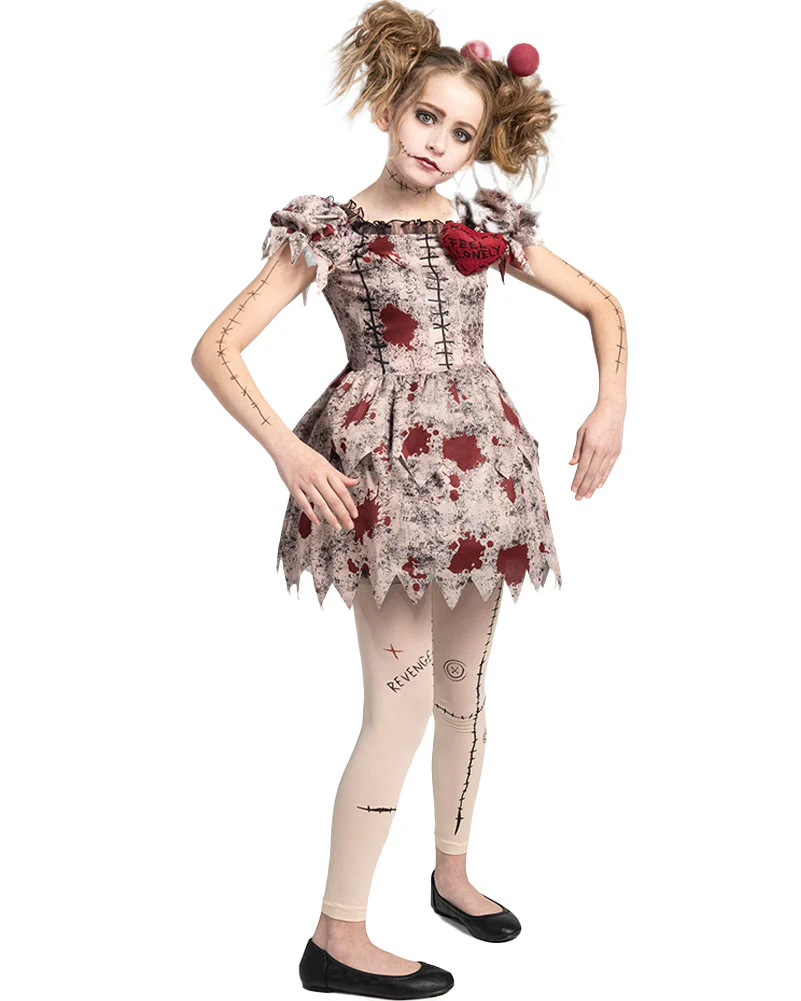 Voodoo Doll Girls Costume - Image 2