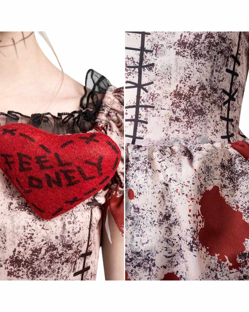 Voodoo Doll Girls Costume - Image 3