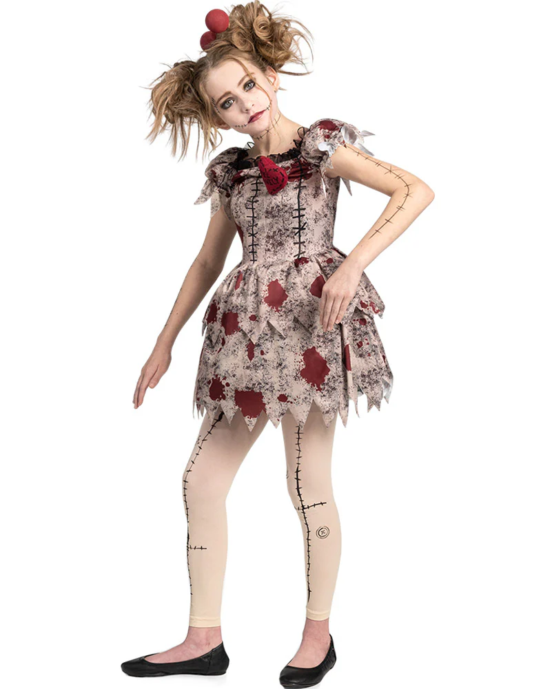 Voodoo Doll Girls Costume - Image 4