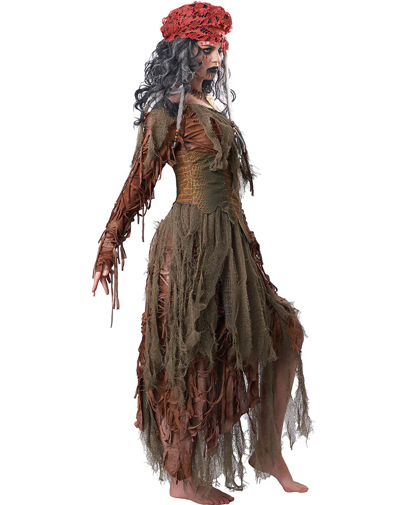 Voodoo Swamp Witch Womens Costume - Image 2