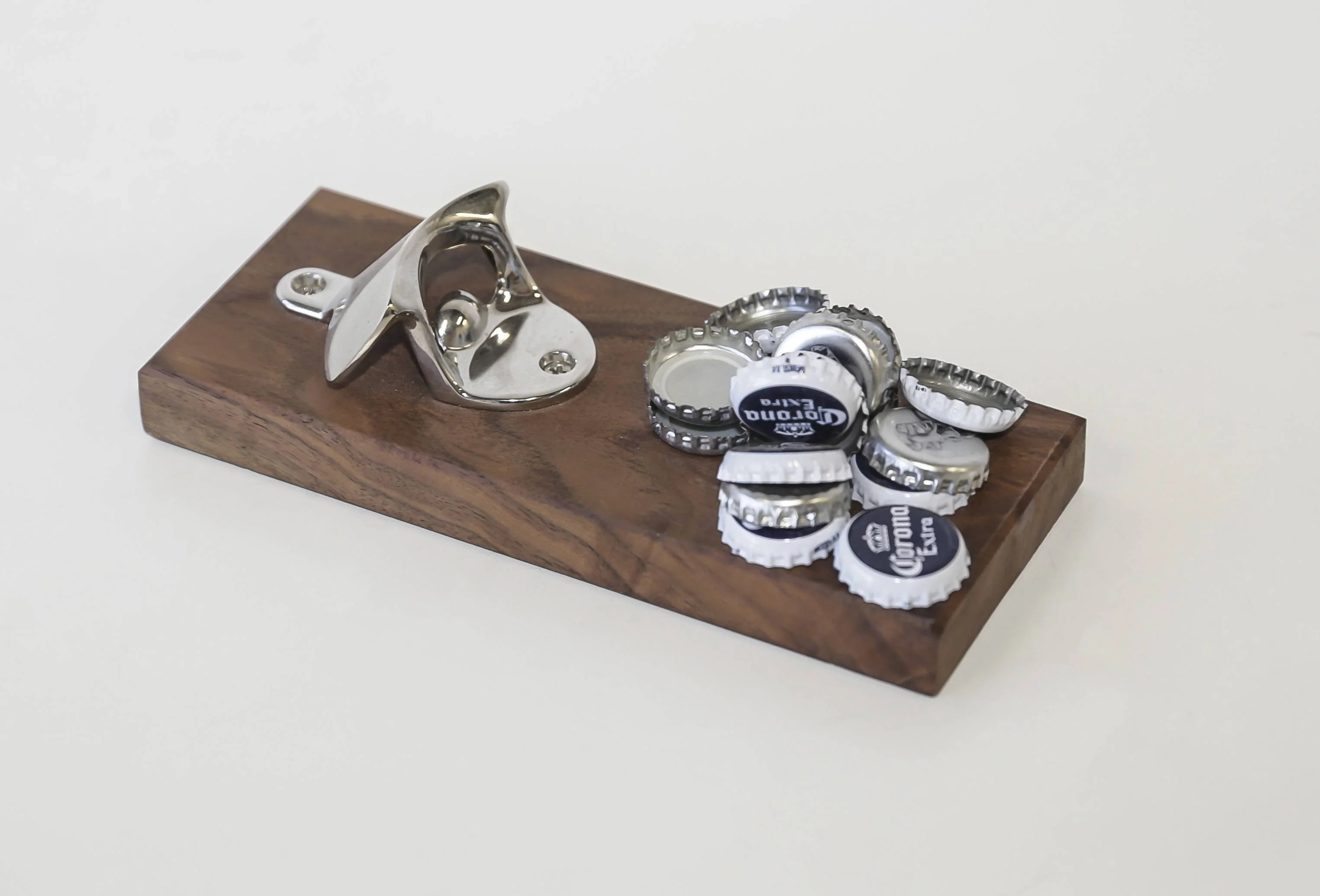 Walnut Magnetic Bottle Opener - Image 3