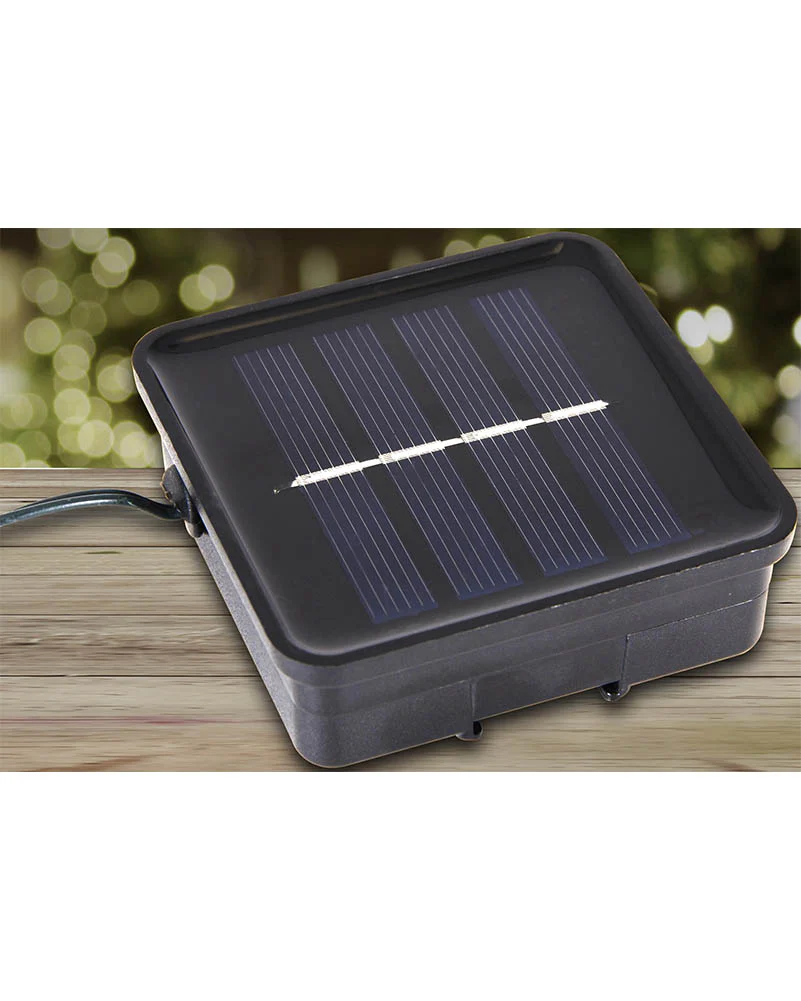 Warm White 250 Piece Solar LED Net Lights 1.3m - Image 5