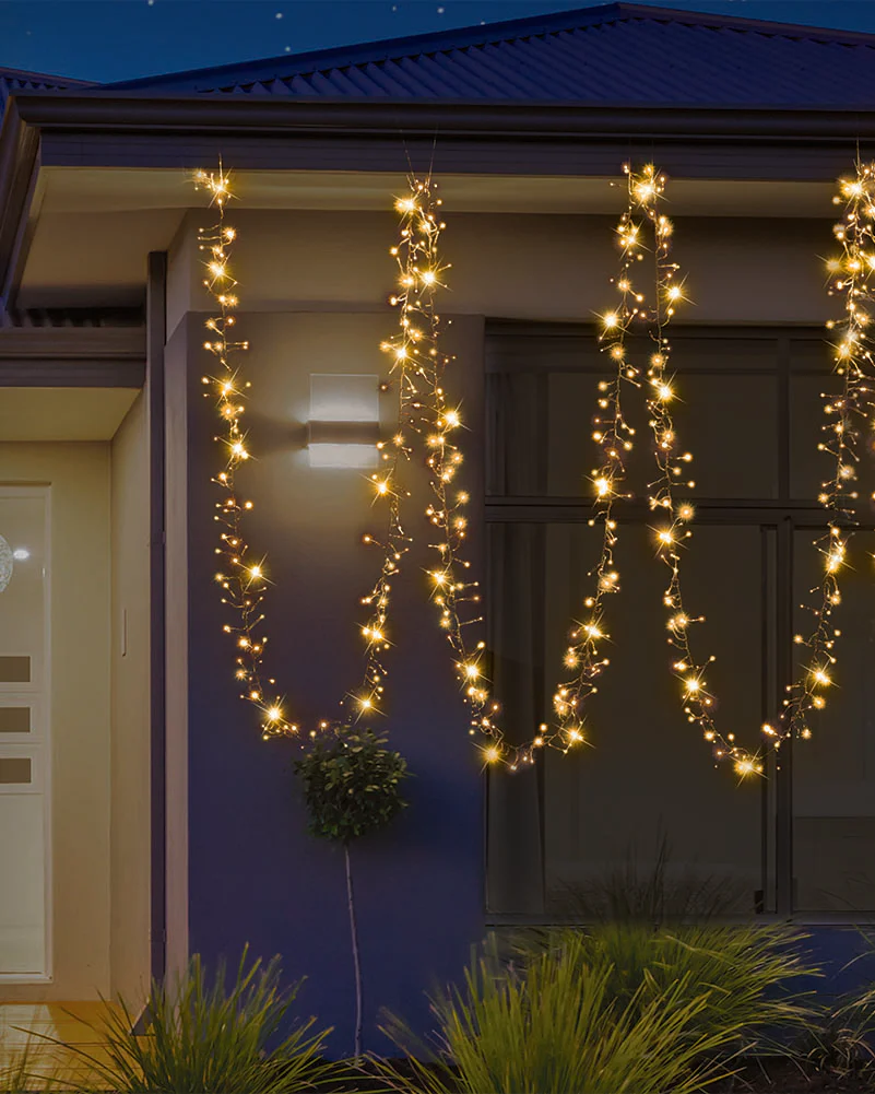 Warm White Cluster Lights 2000 Piece LED Lights - Image 3