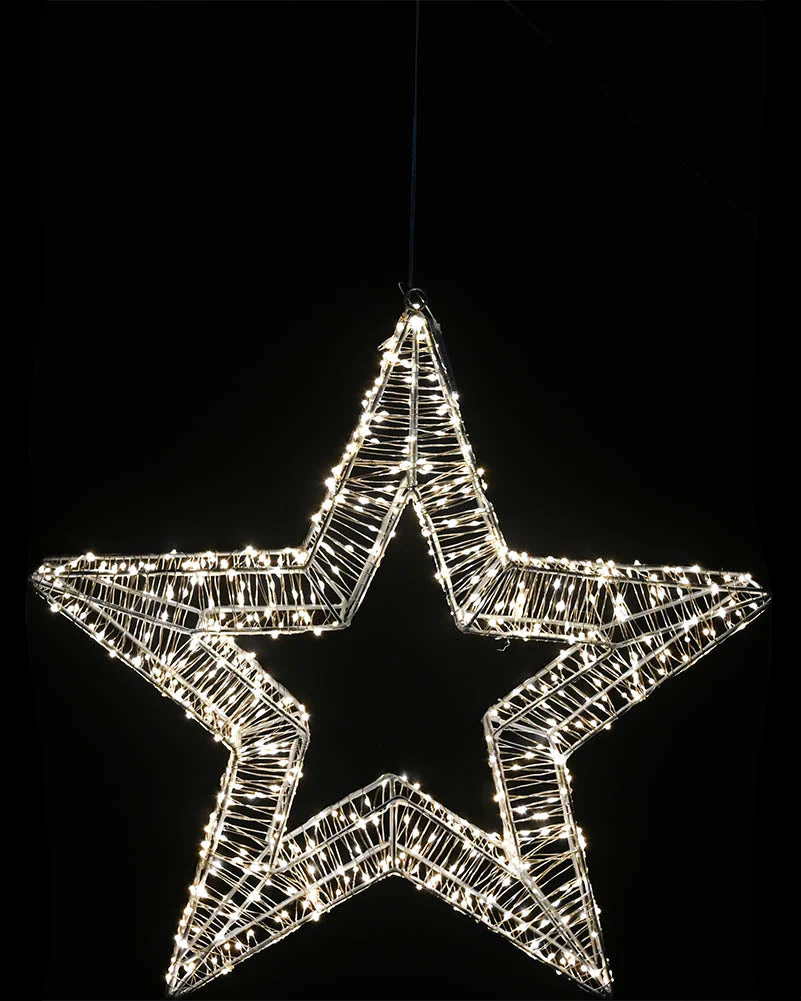 Warm White Star 600 Piece Micro LED Christmas Light 50cm - Image 3