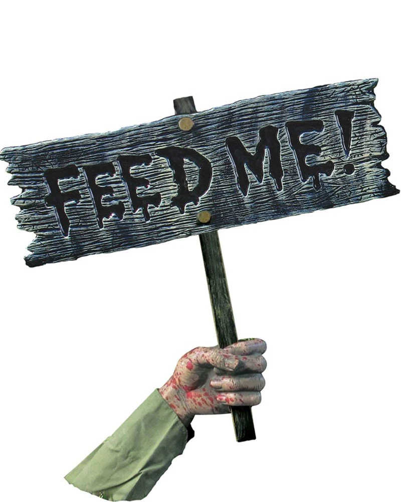 Warning From Below Feed Me 40cm