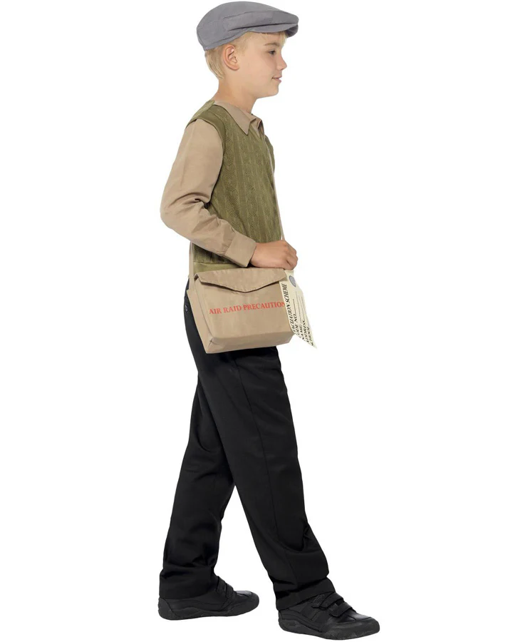 Wartime Evacuee Boys Costume - Image 2
