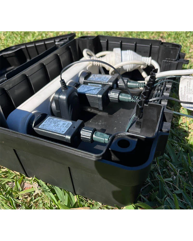 Weather Proof Power Box with Hinged Lid - Image 6