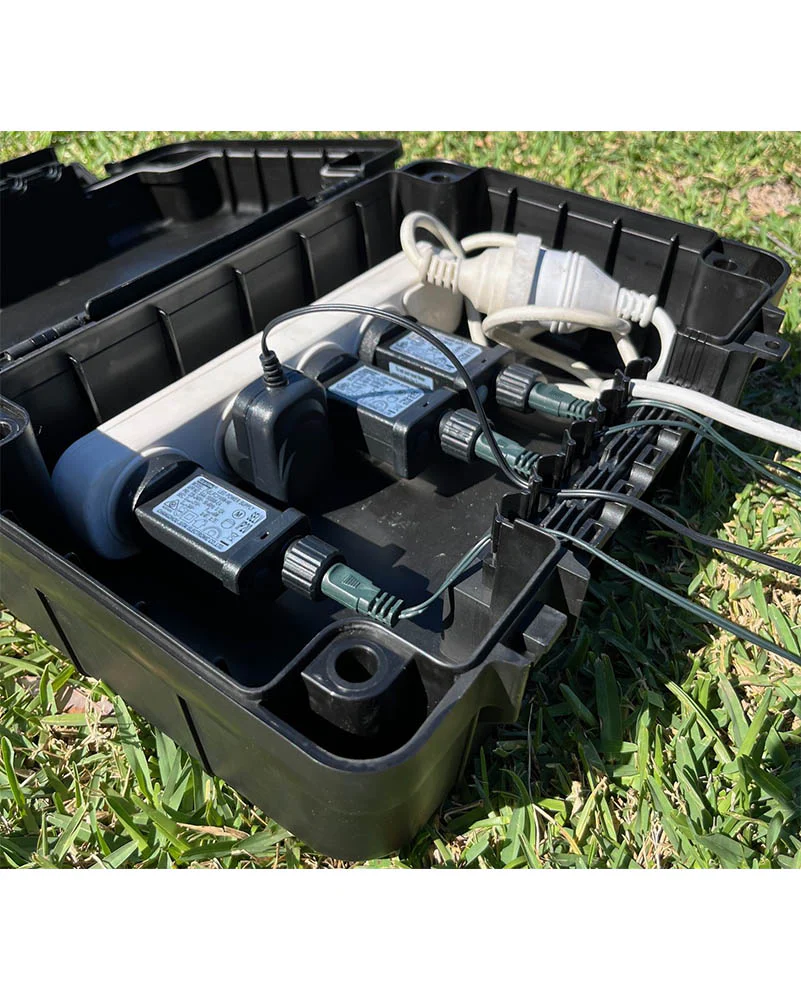 Weather Proof Power Box with Hinged Lid - Image 8