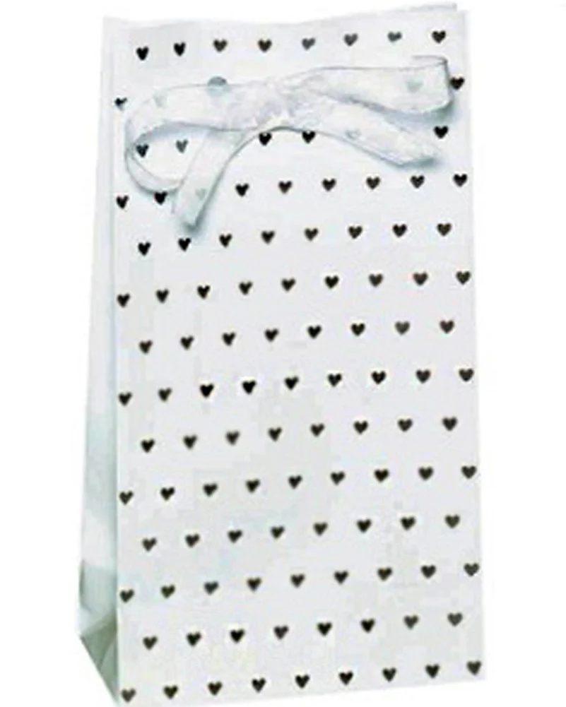 Wedding and Anniversary Tender Love Paper Favour Bags Pack of 12
