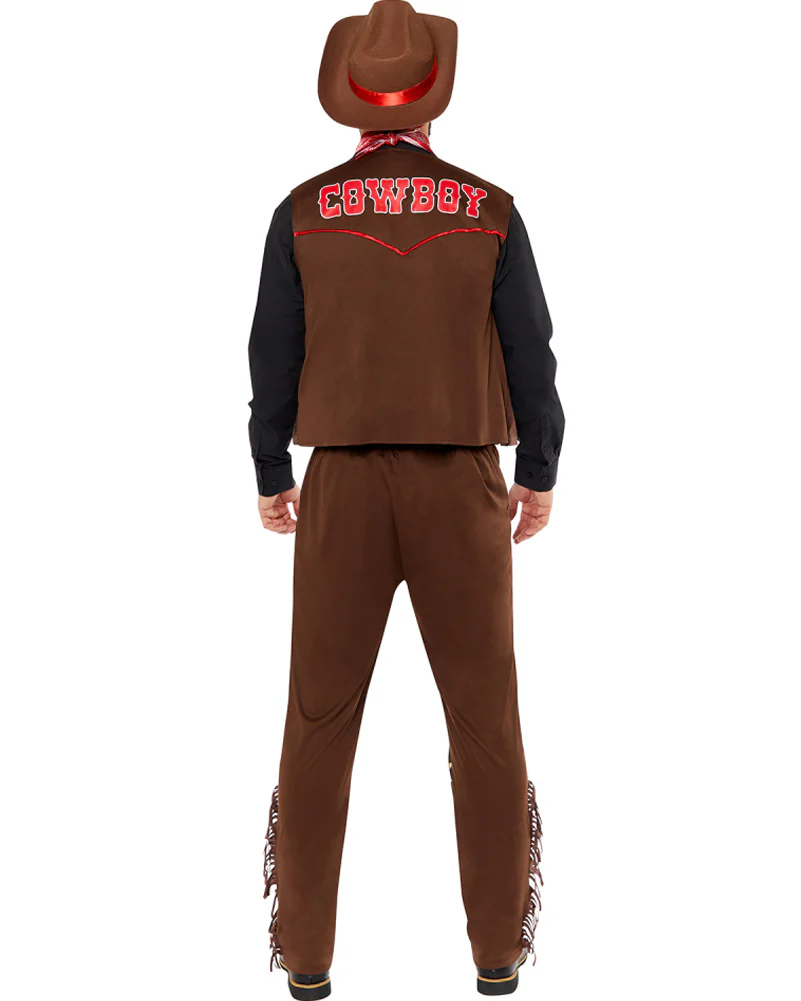 Western Cowboy Mens Costume - Image 2