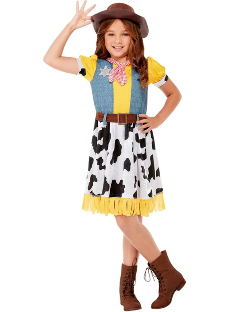 Western Cowgirl Girls Costume - Image 2