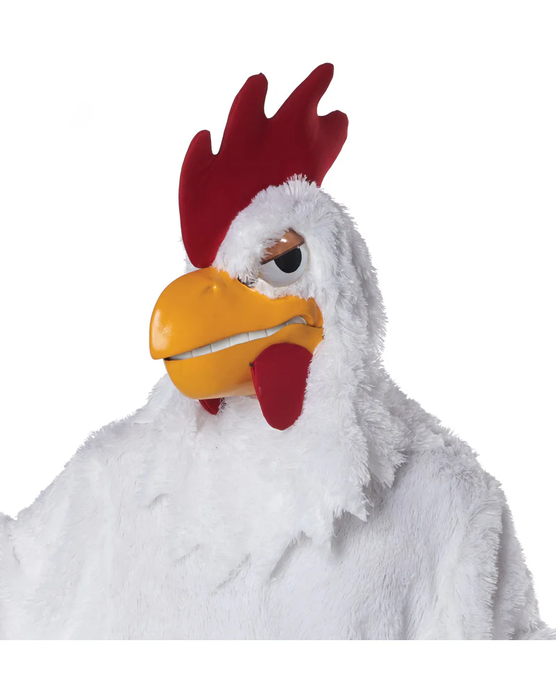 What the Cluck Mascot Adult Costume - Image 4