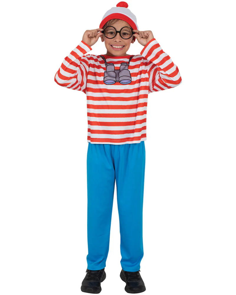 Wheres Wally Kids Book Week Costume