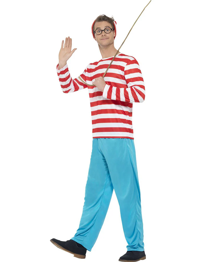 Wheres Wally Mens Book Week Costume - Image 2