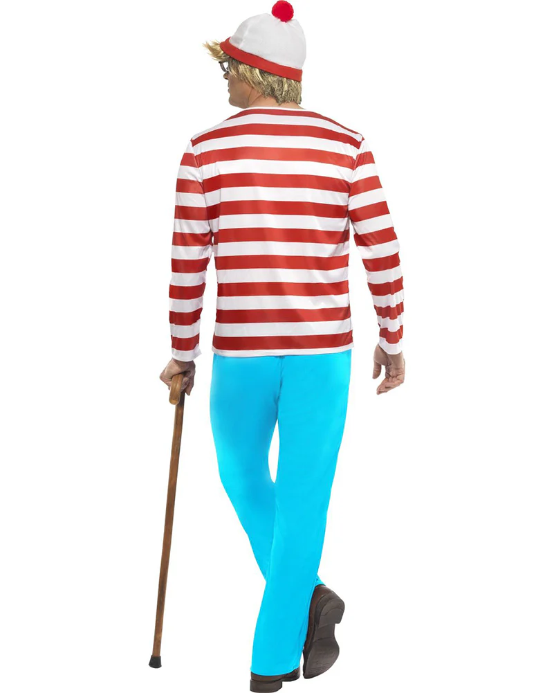 Wheres Wally Mens Book Week Costume - Image 3