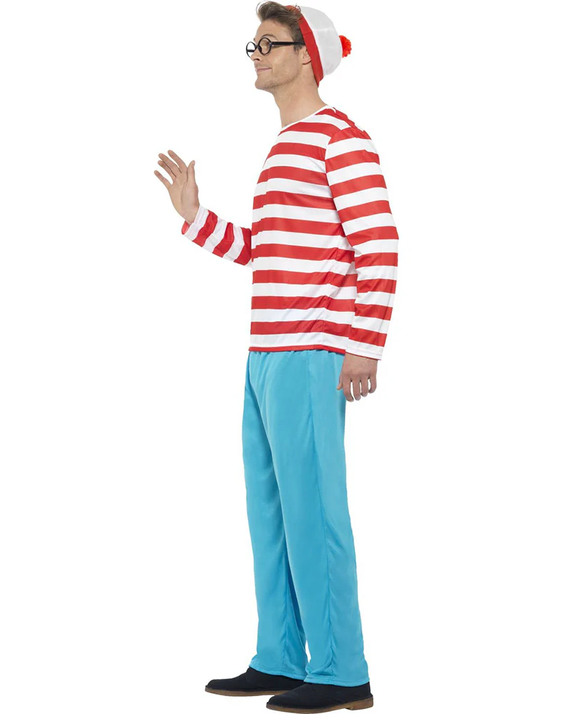 Wheres Wally Mens Book Week Costume - Image 4