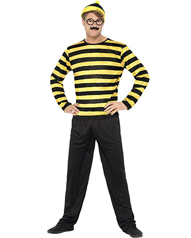 Wheres Wally Odlaw Mens Book Week Costume