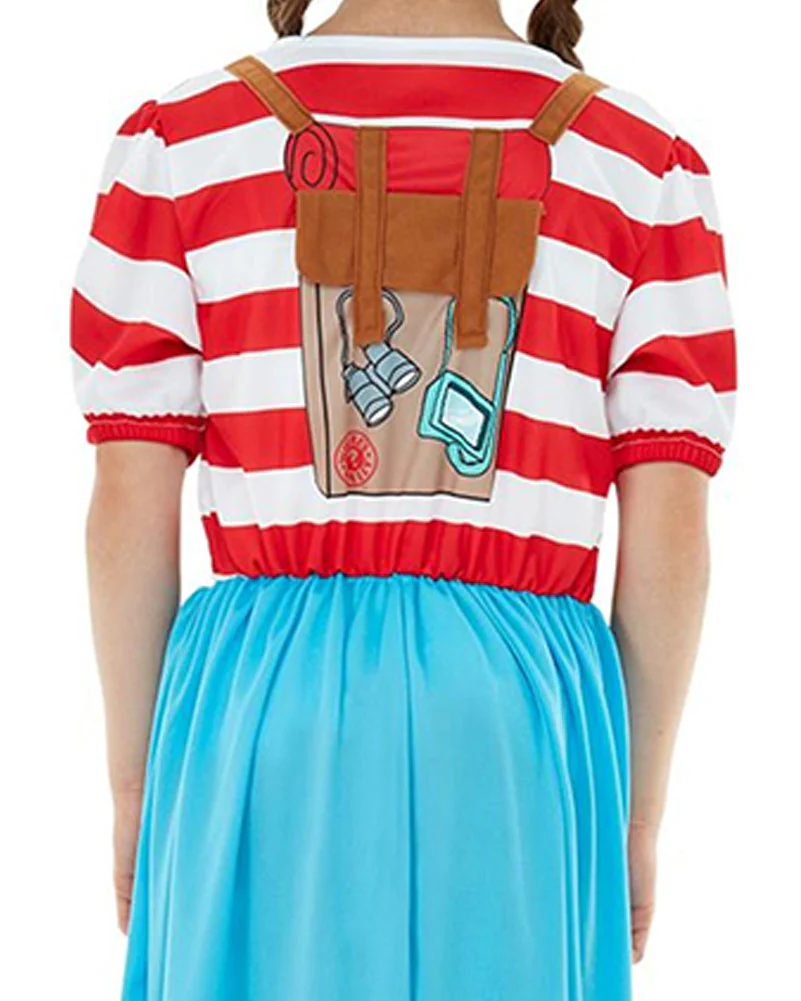 Wheres Wally Wenda Deluxe Girls Book Week Costume - Image 6