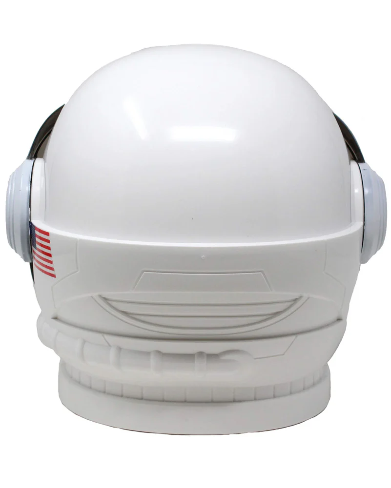 White Kids Adventurous Astronaut Helmet - Image 2