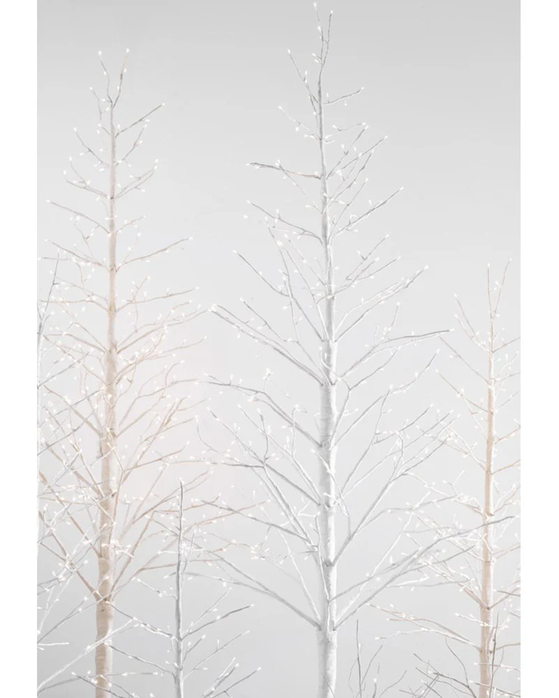 White Light Up Christmas Tree Branch 60cm - Image 2