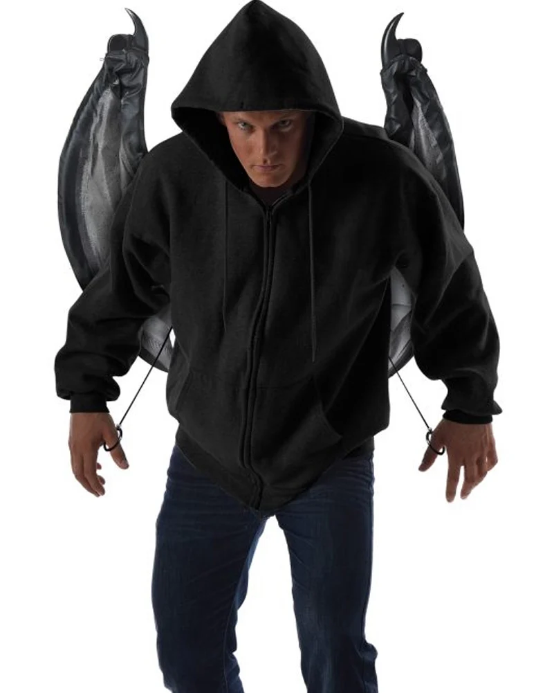 Wicked Black Bat Wings - Image 3