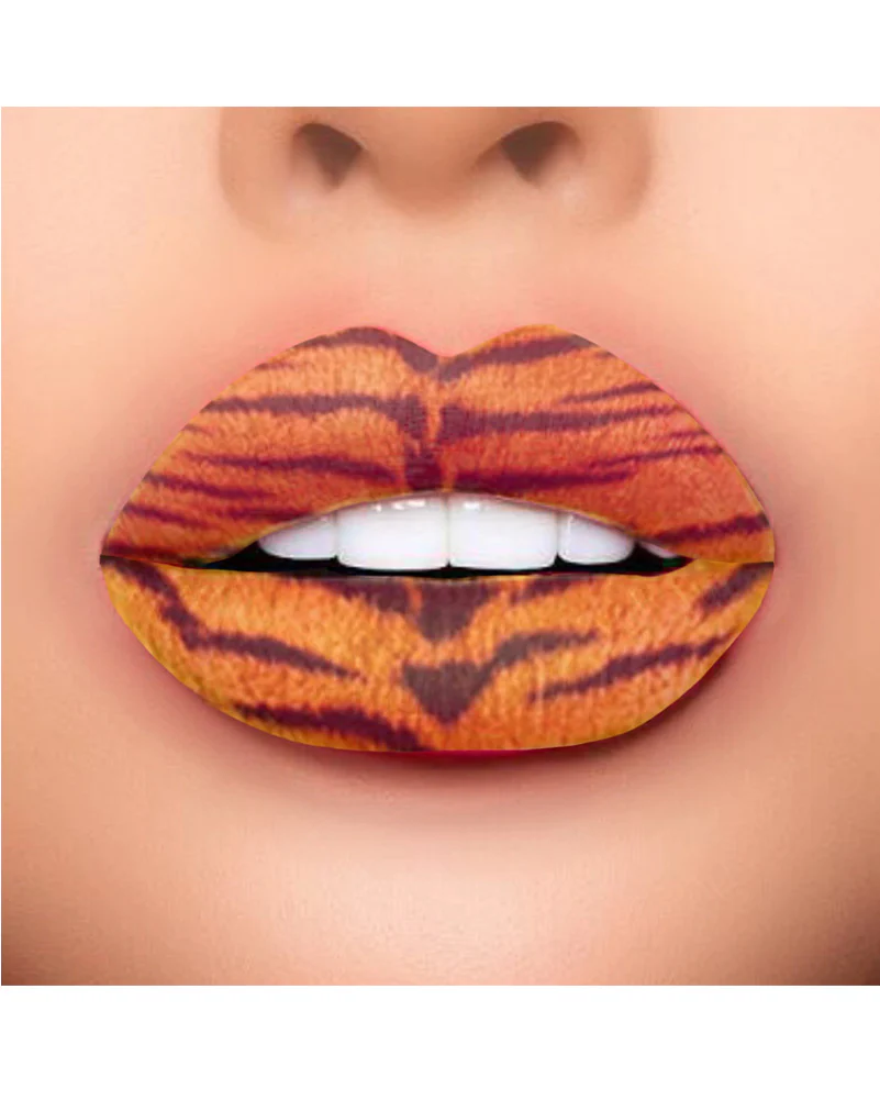 Wild Smile Le Tigre Temporary Lip Tattoo