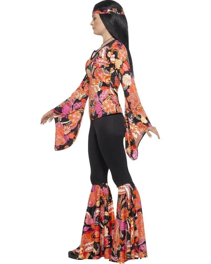 60s Willow the Hippie Womens Plus Size Costume - Image 2