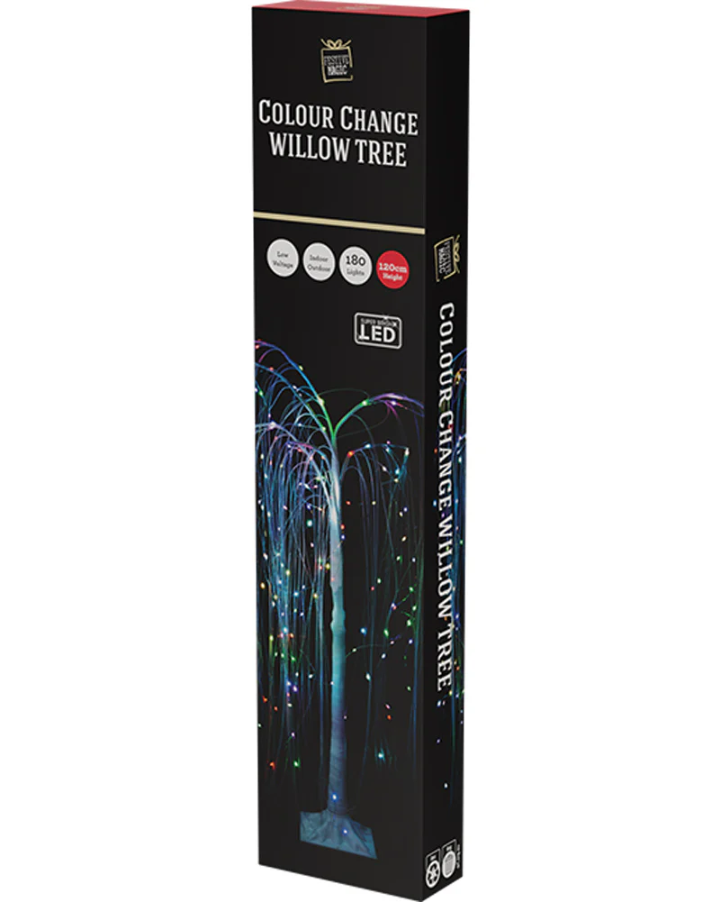 Willow Tree Christmas LED RGB Fast Flash 1.2m - Image 2