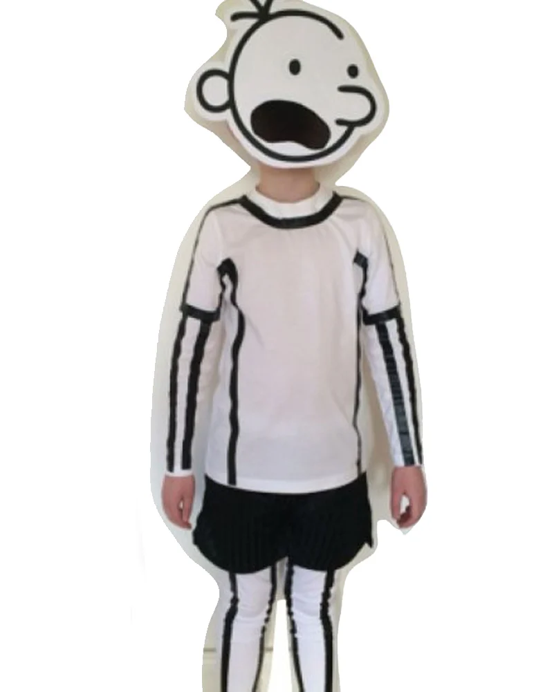 Wimpy Kid Book Week Shirt and Mask Kids Book Week Costume