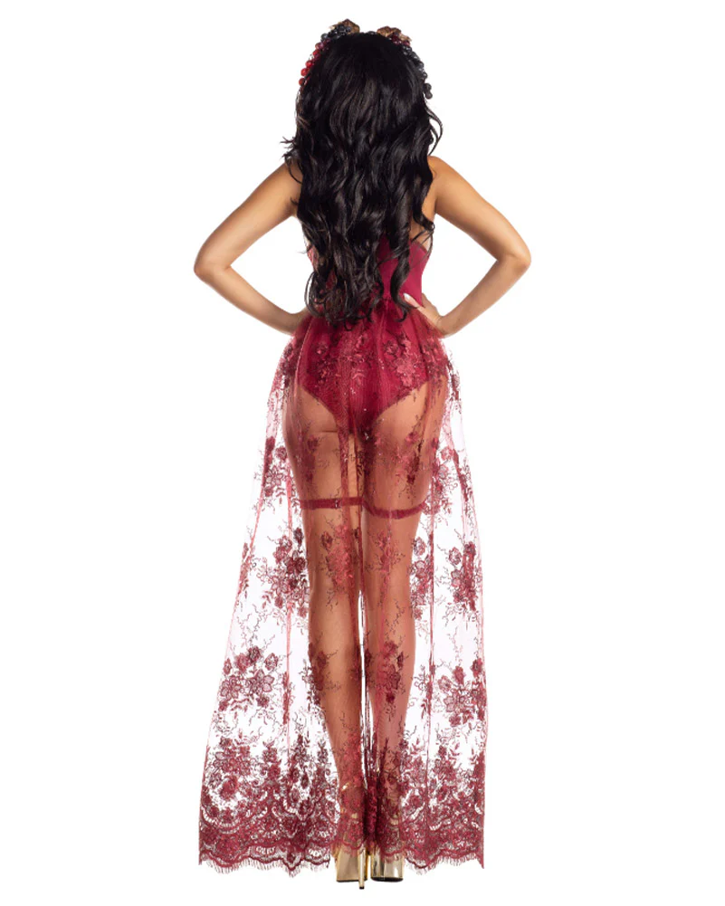 Wine Greek Goddess Womens Costume - Image 2