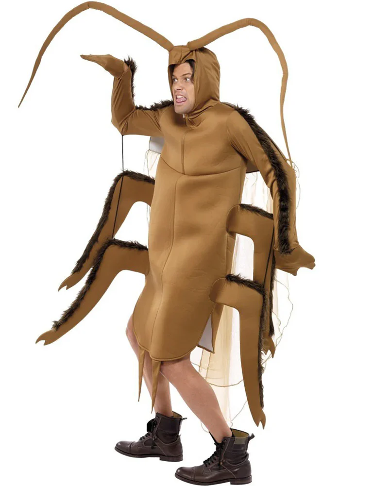Winged Cockroach Adult Costume - Image 4