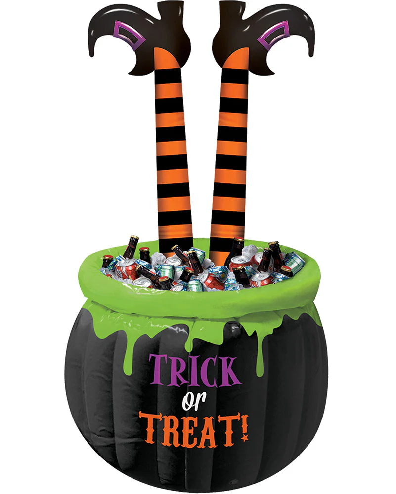 Witches Crew Witch Legs Inflatable Cooler