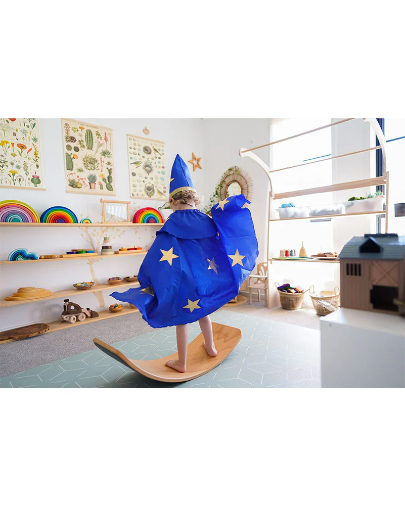 Wizard Cape and Hat Kids Costume - Image 2
