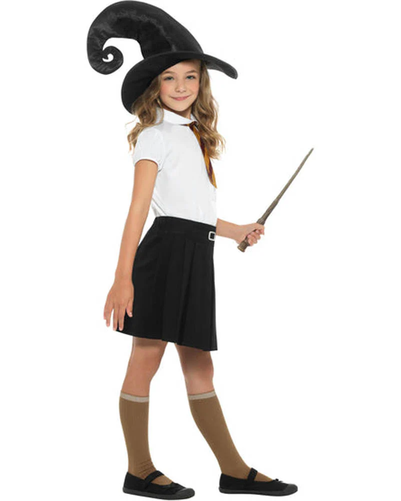Wizard Hat Tie and Wand Kids Set - Image 3