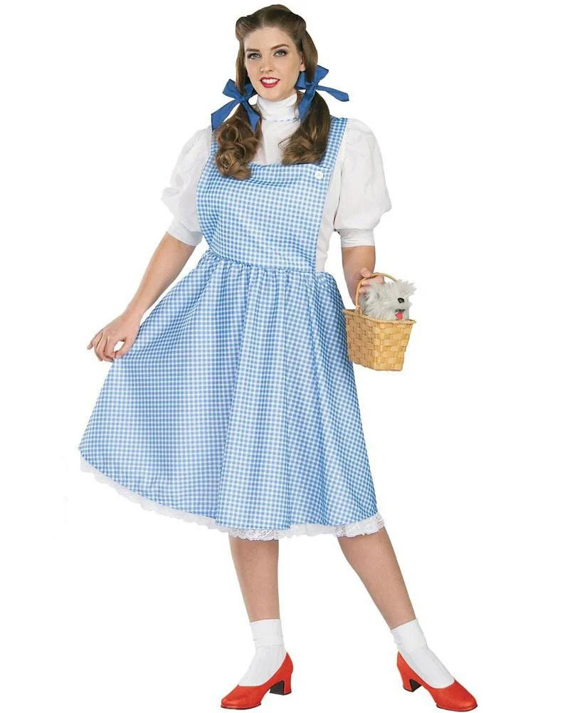 Wizard of Oz Dorothy Womens Plus Size Book Week Costume