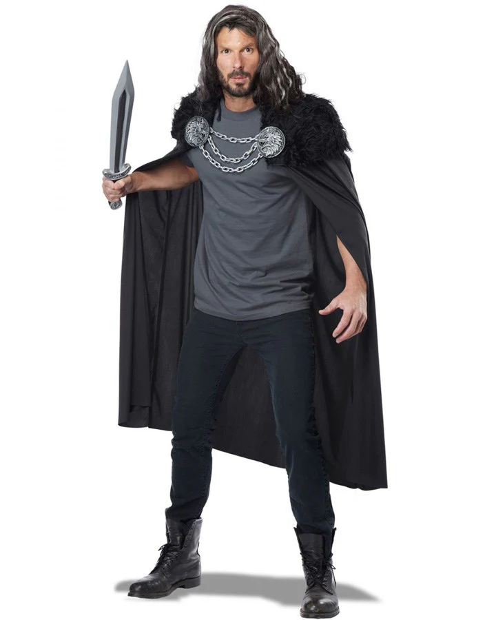 Wolf Clan Warrior Mens Cape