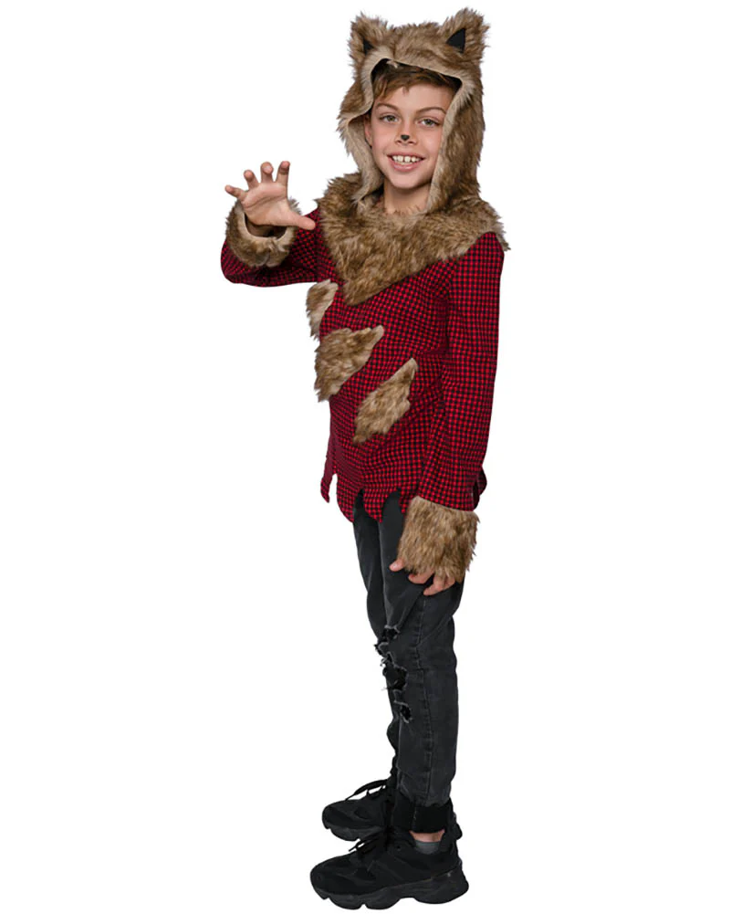 Wolf Deluxe Boys Costume - Image 3