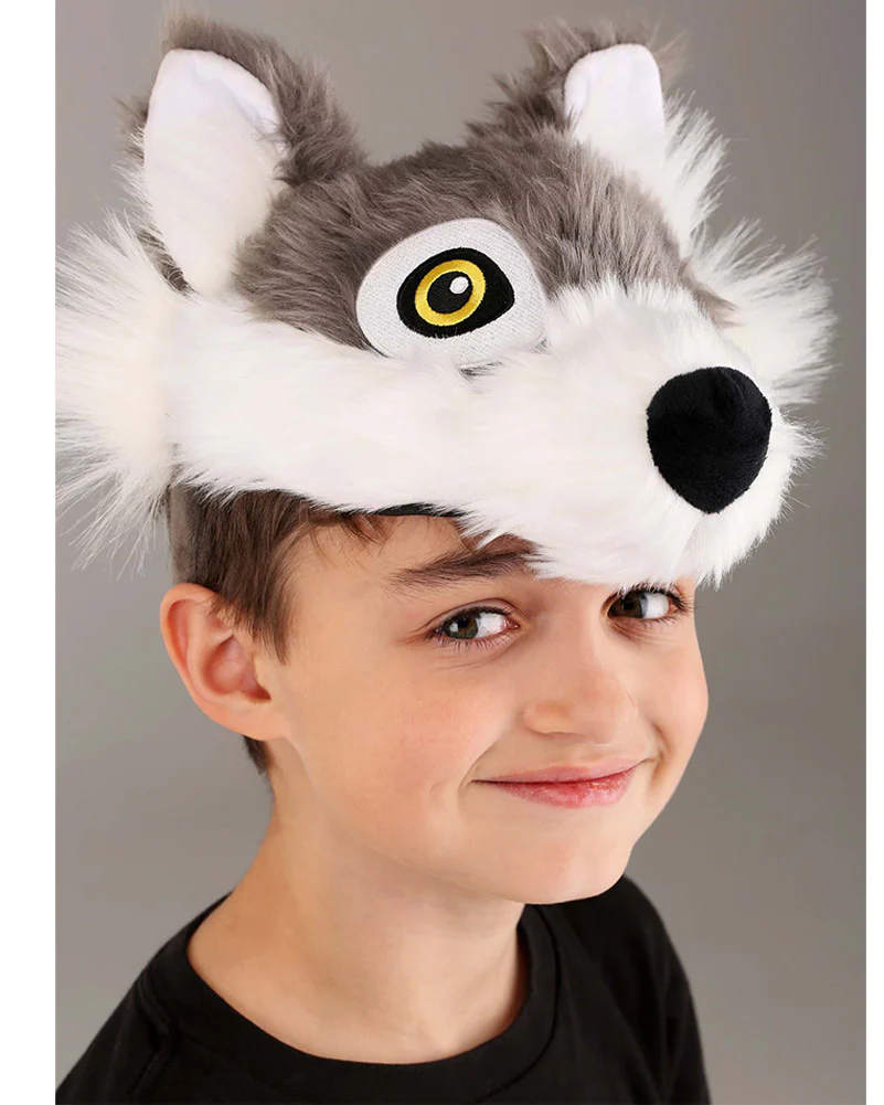 Wolf Plush Headband and Tail Deluxe Set - Image 4