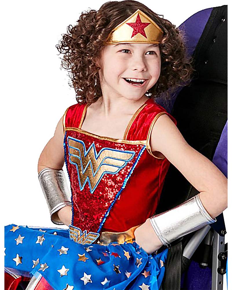 Wonder Woman Adaptive Girls Costume - Image 2