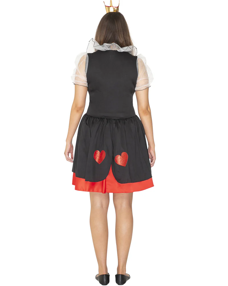 Wonderland Queen of Hearts Deluxe Womens Book Week Costume - Image 3